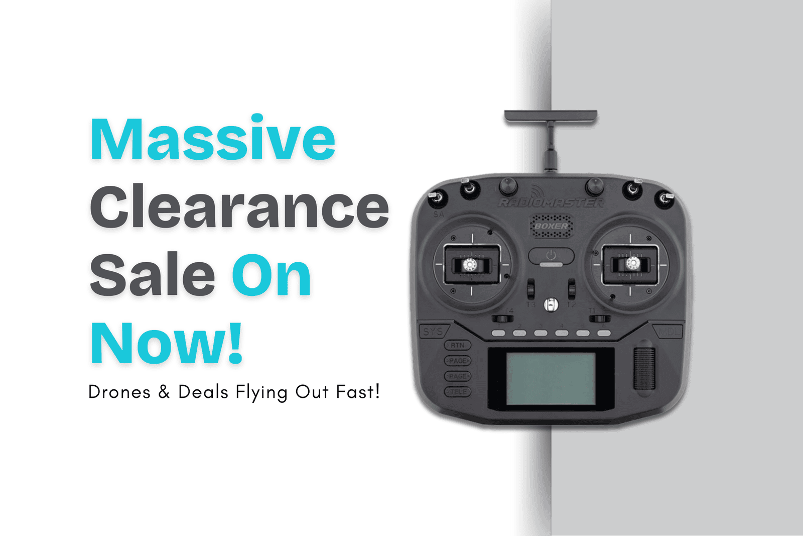 Clearance sale